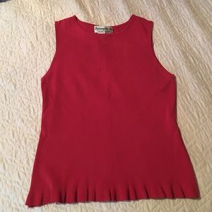 Red Sweater tank-ok for summer