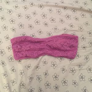 Purple Xhiliration bandeau bra size medium