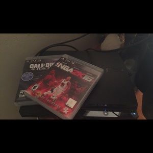 PS3 w/ 2k16 & call of duty ghosts