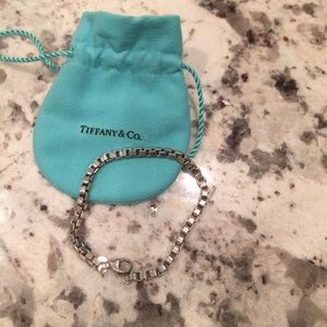 Tiffany Bracelet Sterling Silver Box Chain