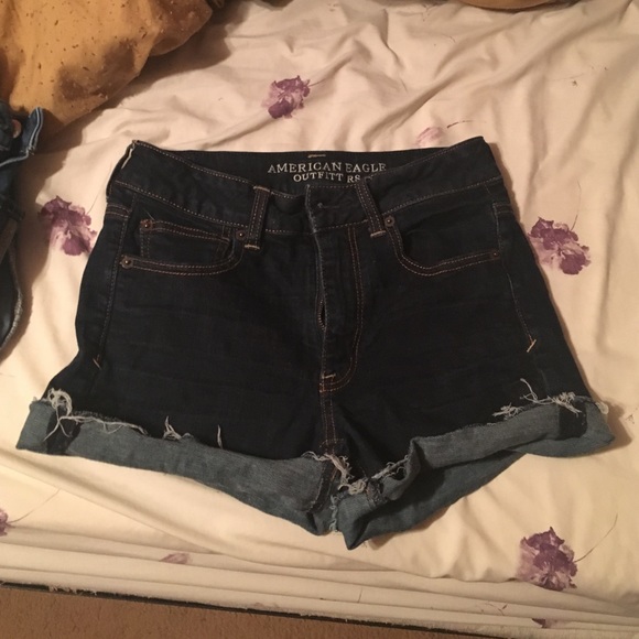 Highwaisted Jean Shorts