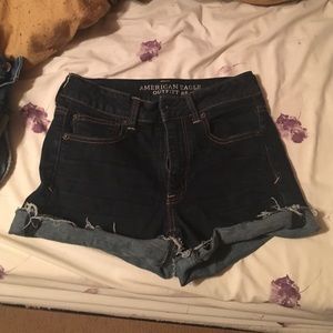 Highwaisted Jean Shorts