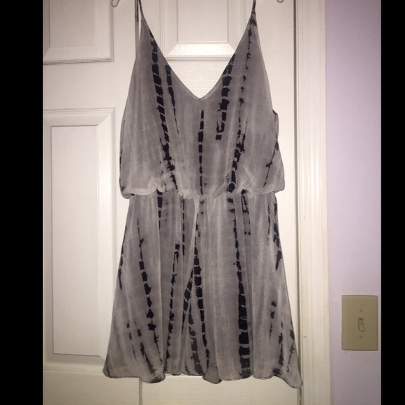 Blush Other - NEVER WORN black and white tie dye romper !!!