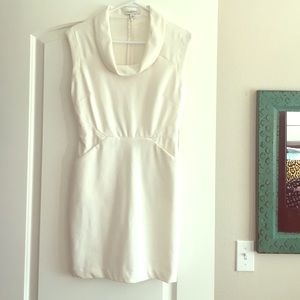Banana Republic outlet off-white collared dress