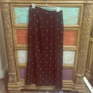 Foreign exchange black maxi skirt