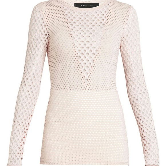 Bcbg mesh longsleeve