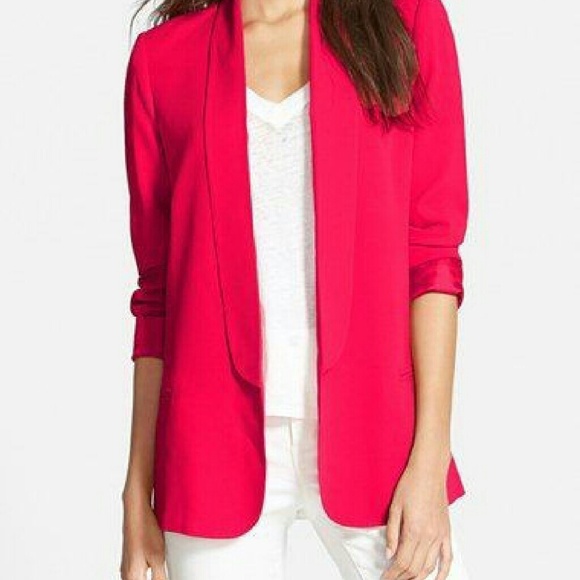 Mural boyfriend slouch blazer