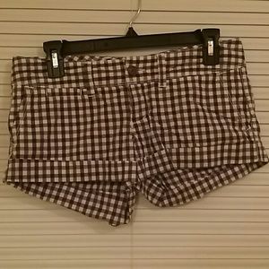 American Eagle Plaid Shorts