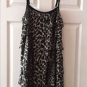 Theory Leopard Print Dress