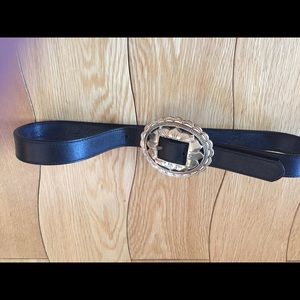 Brighton belt with silver bucket