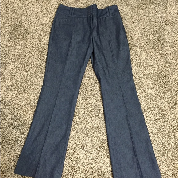 New Chambray Dress pants from the Limited