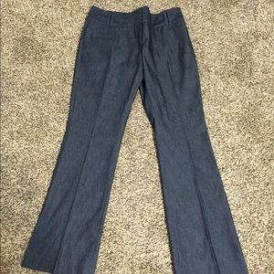 New Chambray Dress pants from the Limited