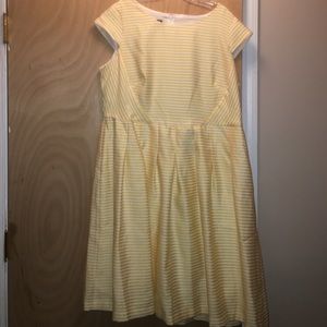 Stripe Anne Klein Dress