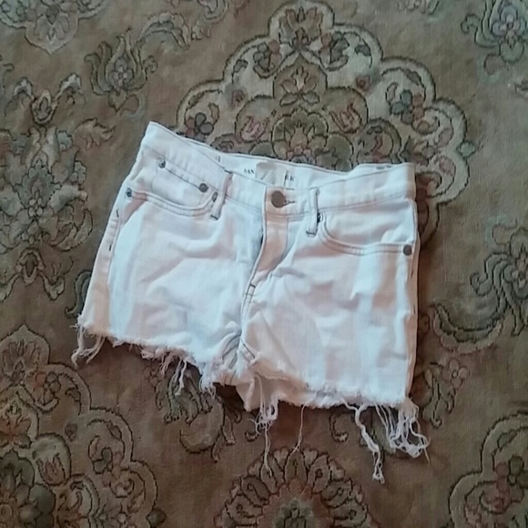 White shorts