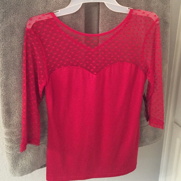 Red heart shirt