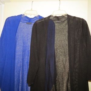 Worthington mesh cardigan bundle 1X