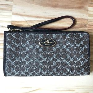 Leather Coach wallet