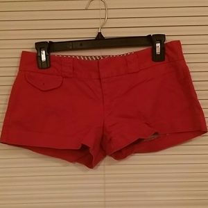 Burnt orange shorts from American Eagle