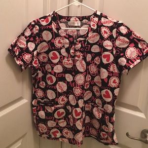 Like New Scrub Top