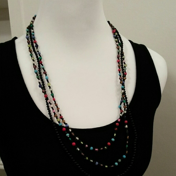Funky bead necklace bundle