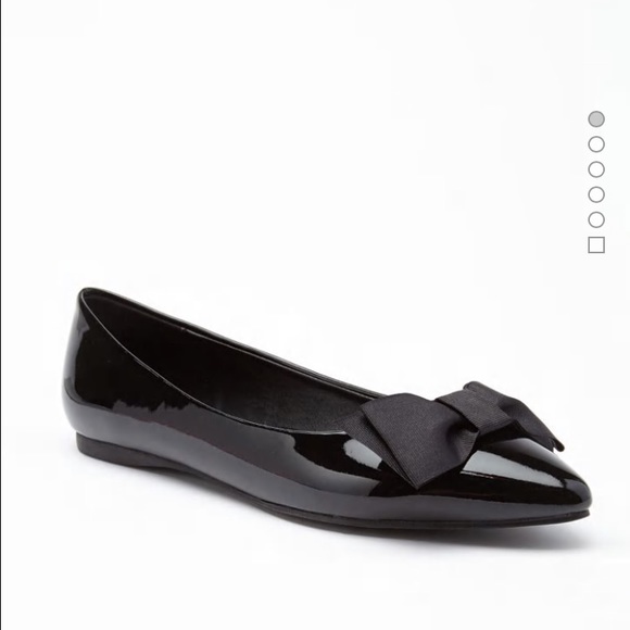 NWT Black Patent Flats
