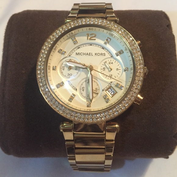 Michael Kors Gold Parker Watch