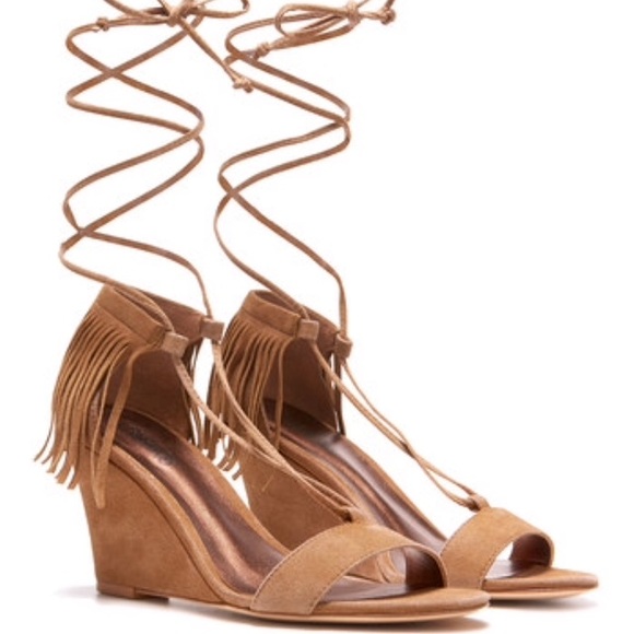 Sandy Moss wedge by Carlos Santana - brand new