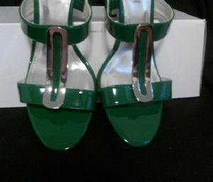 High heel open toed a sandles