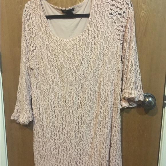 A pink long shirt