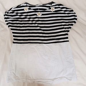 Zara Striped T Shirt
