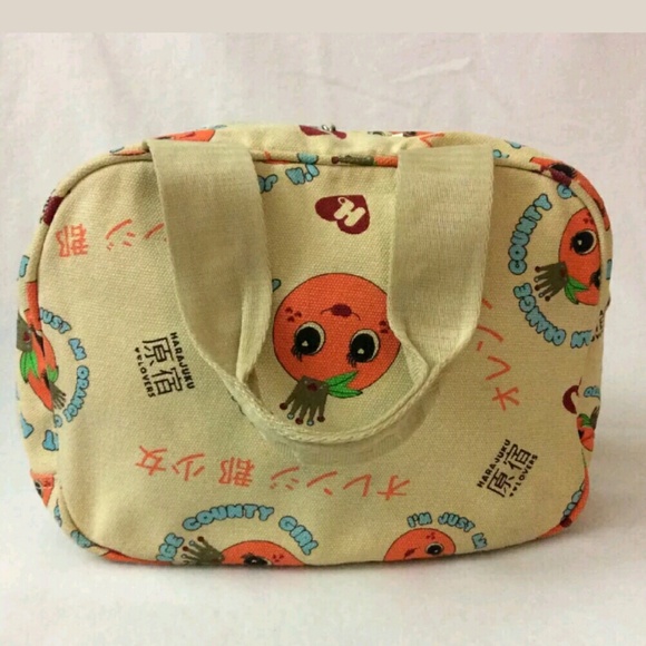 Harajuku lovers orange county girl purse