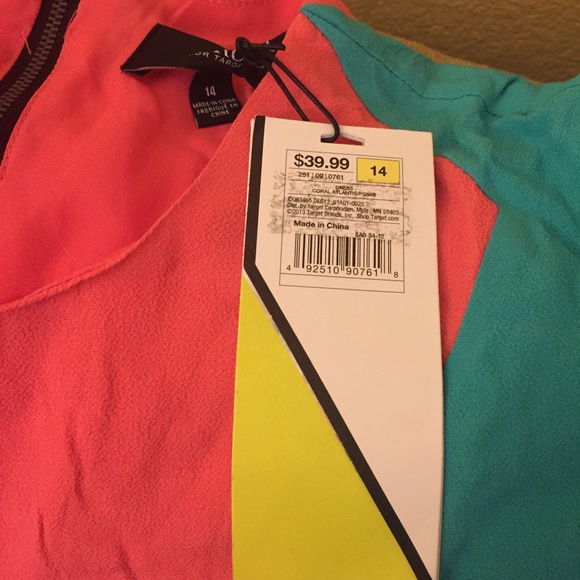 💅🏽Host PiCk💅🏽Prabal Gurung Coral-calypso Dress - Picture 4 of 5