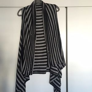 Cute striped vest