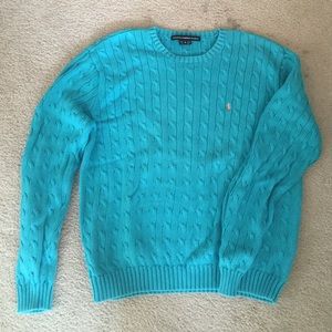 Turquoise Ralph Lauren Sport XL sweater