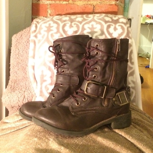 Adorable combat style boots