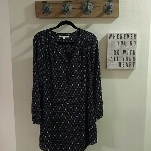 Flowy Long Sleeve Dress