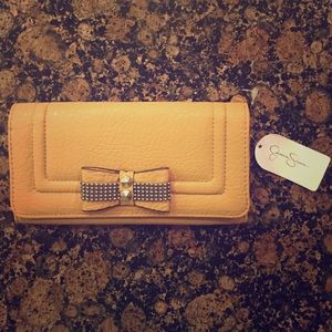 Jessica Simpson Camel Trifold Wallet