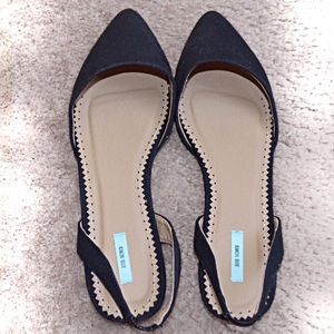 NEW! UO Kimchi Blue Black Pointed Shoes
