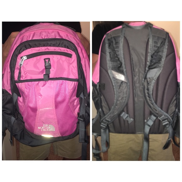North Face book bag