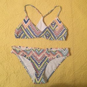 L*SPACE two piece swim suit