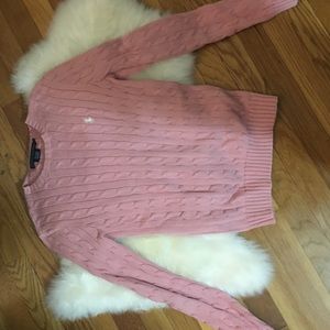 RALPH LAUREN cable knit SWEATER