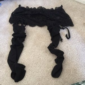 💝 Garter belt with stockings