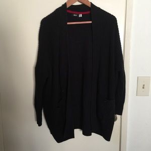 Black bdg cardigan