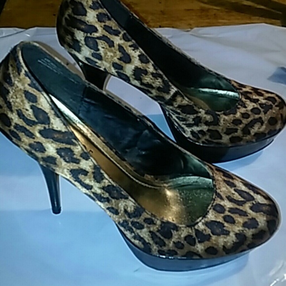 Rouge Shoes - Leopard print stilettos