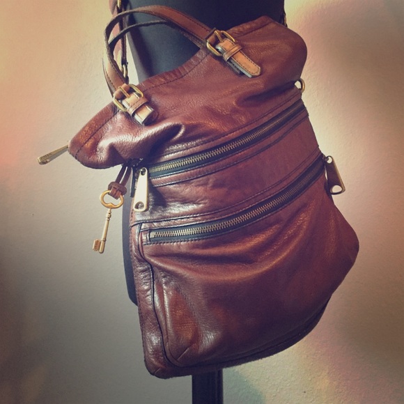 FOSSIL Brown Shoulder Bag