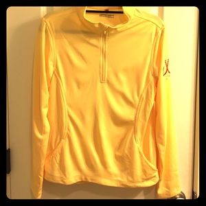 Yellow Montauk quarter-zip