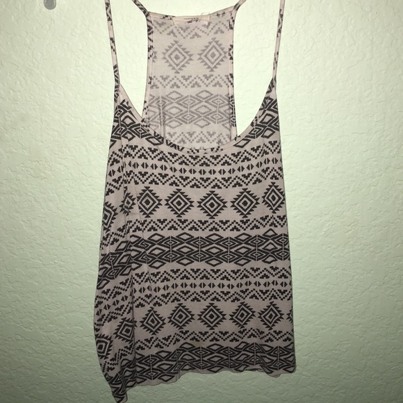 ⚠️RARELY WORN⚠️ Tribal Print Racerback Tank - Picture 1 of 2