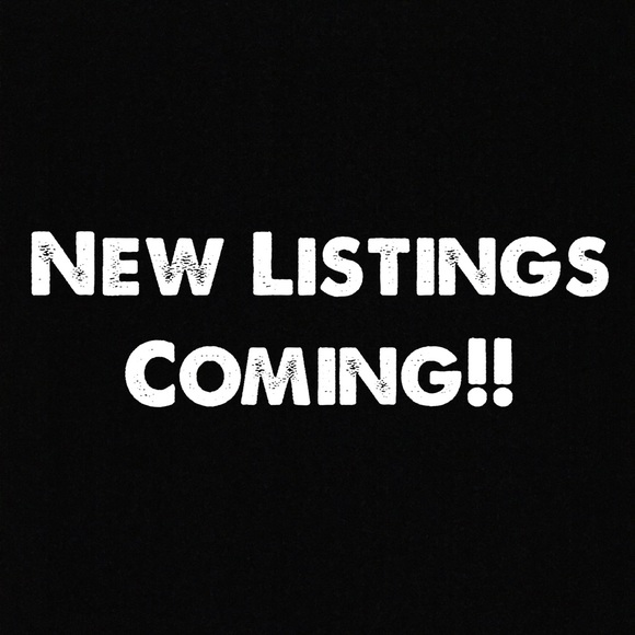 New items for sale coming soon!