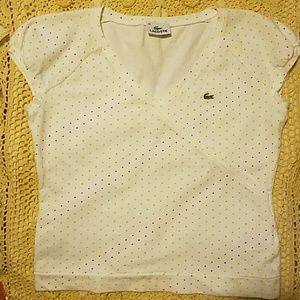 Adorable Lacoste tennis top