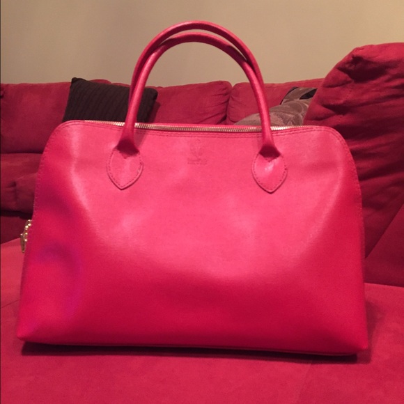 Red Italian handbag